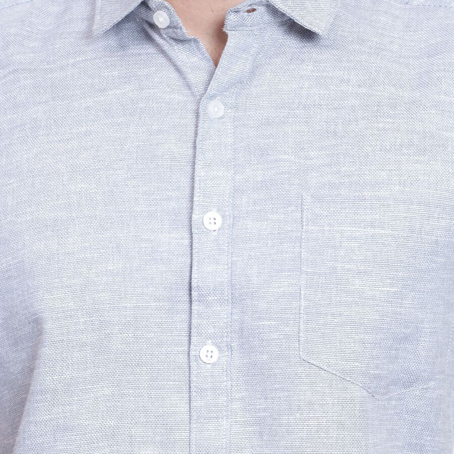 Men's Casual Shirt, हल्का ग्रे, large image number null