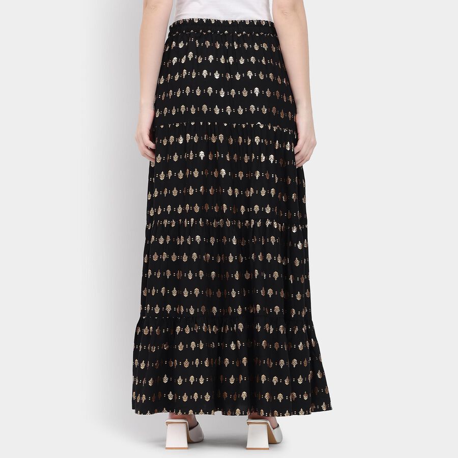 Ladies' Lehenga Skirt , Black, large image number null