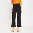 Solid Trousers, Black, small image number null
