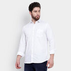 Printed Casual Shirt, White, small image number null