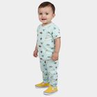 Infants' Night Suit, Light Green, small