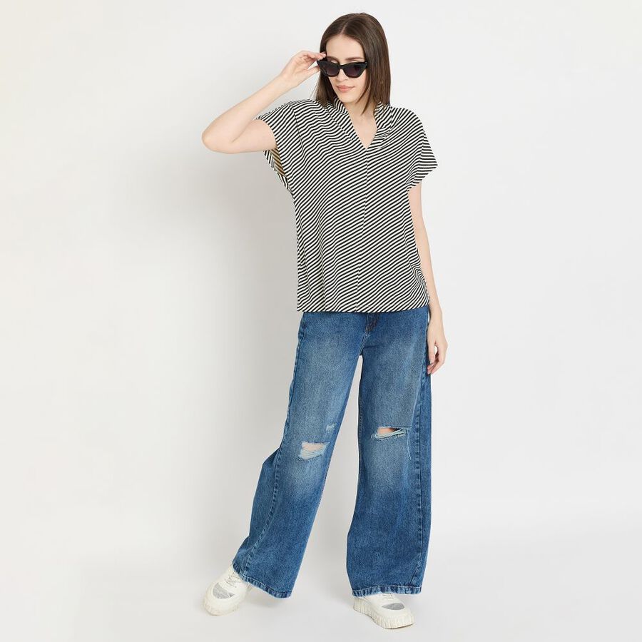 Ladies' Top, Black, large image number null