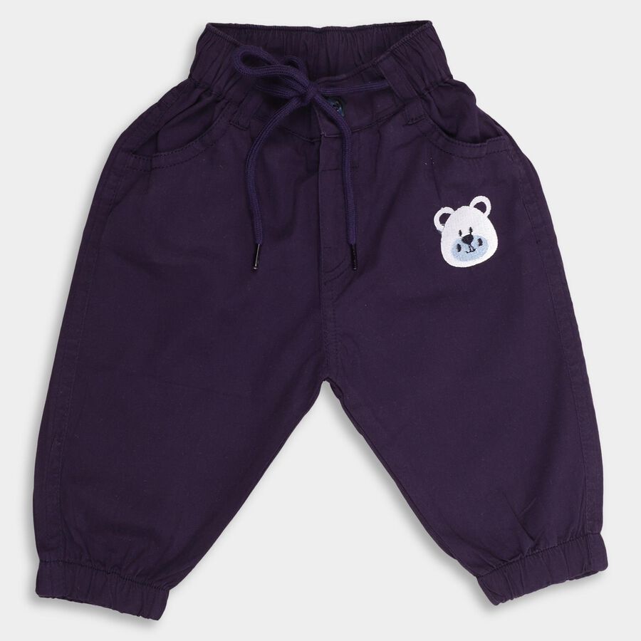 Infants' 100% Cotton Cotton Trousers , Navy Blue, large image number null