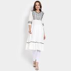 Ladies' Kurta, Off White, small image number null