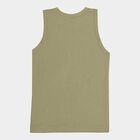 Boys Round Neck T-Shirt, Olive, small image number null