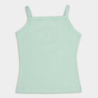 Girls' 100% Cotton Vest (Pack of 2), White, small image number null