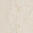 Infants Light Beige Cotton Half Sleeve Classic Casual Shirt, Yellow, small image number null