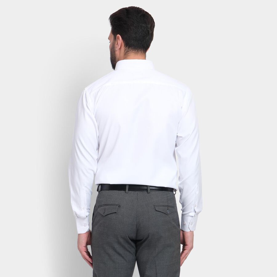 Men's Formal Shirt, सफ़ेद, large