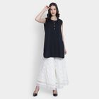 Ladies' 100% Cotton Palazzos , Off White, small image number null