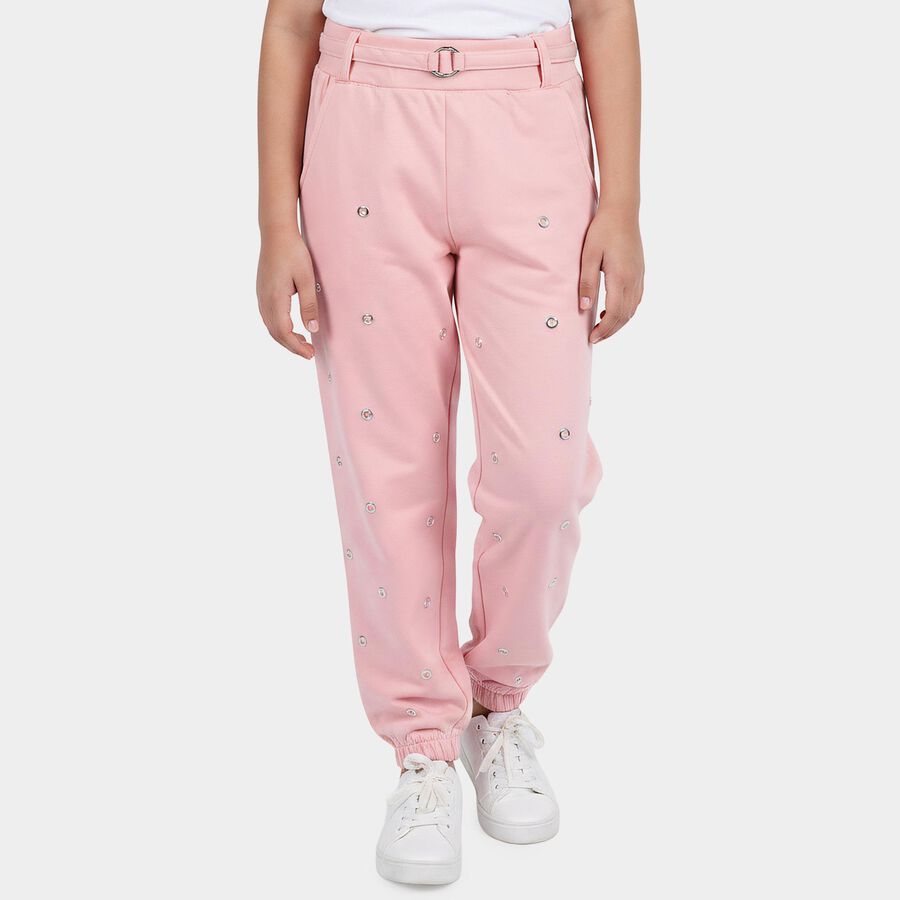 Girls' Pyjama, Pink, large