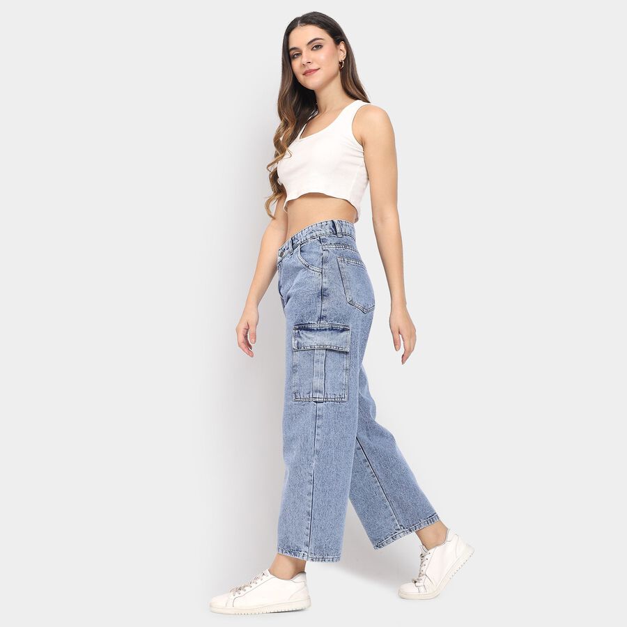 Ladies' Jeans , Mid Blue, large image number null