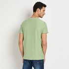 Men's 100% Cotton Round Neck Half Sleeves T-Shirt, Light Green, small image number null