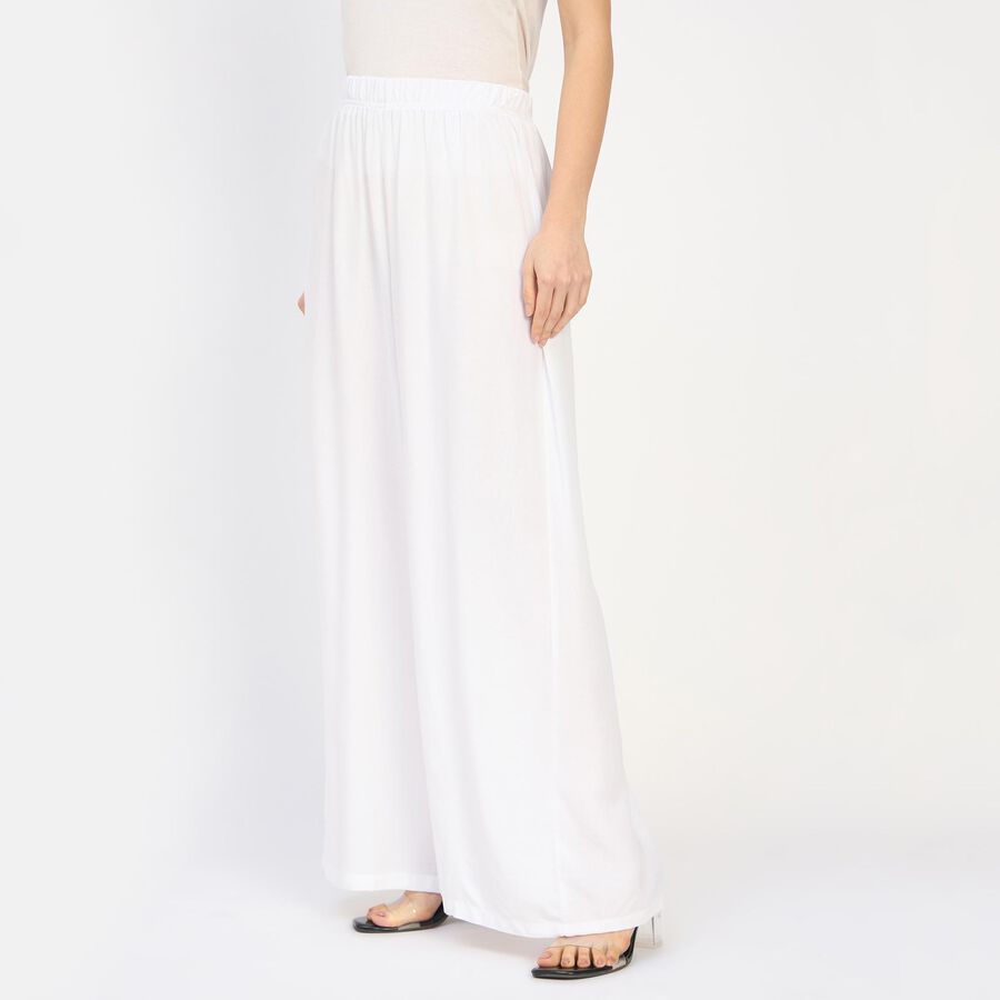 Ladies' Palazzos, White, large image number null