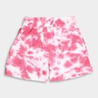 Girls' 100% Cotton Shorts, Pink, small image number null