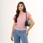 Ladies' Top , गुलाबी, small