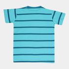 Striped T-Shirt, Light Blue, small image number null