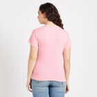 Round Neck T-Shirt, Light Pink, small image number null