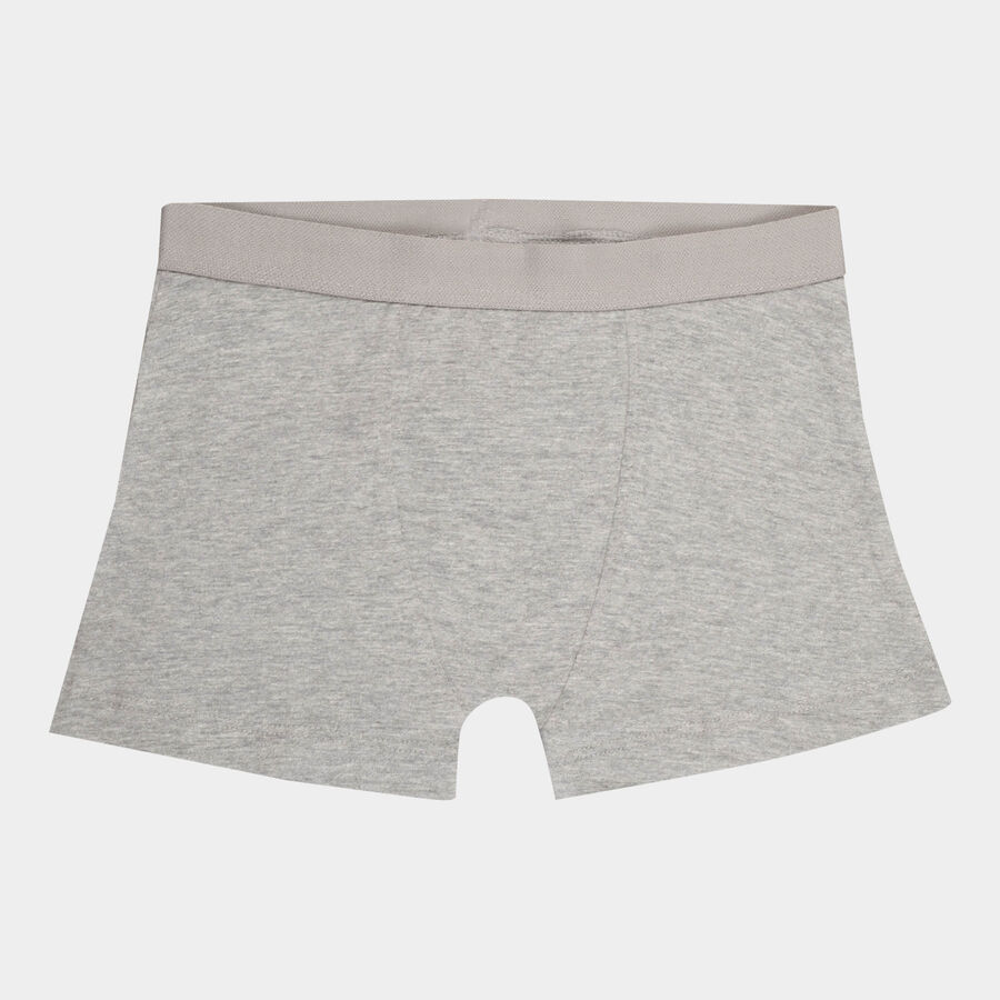 Boys Solid Brief, मिश्रित हल्का ग्रे, large image number null