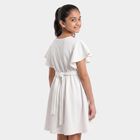 Girls White Dress, सफ़ेद, small
