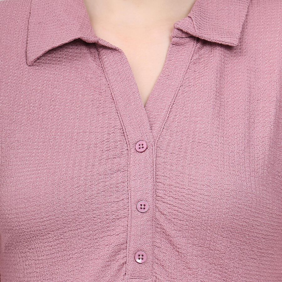 Ladies' Polo T-Shirt, Pink, large