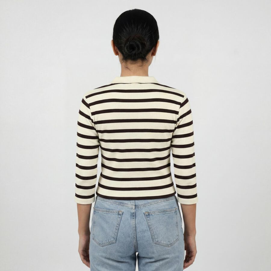 Women's Brown Top, Brown, large