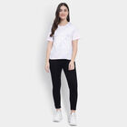 Cotton Round Neck T-Shirt, Lilac, small image number null