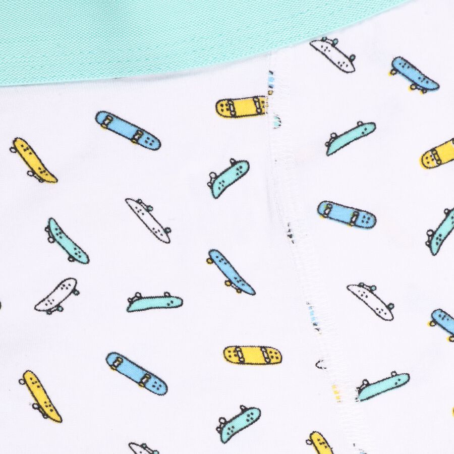 Boys' Briefs, White, large image number null