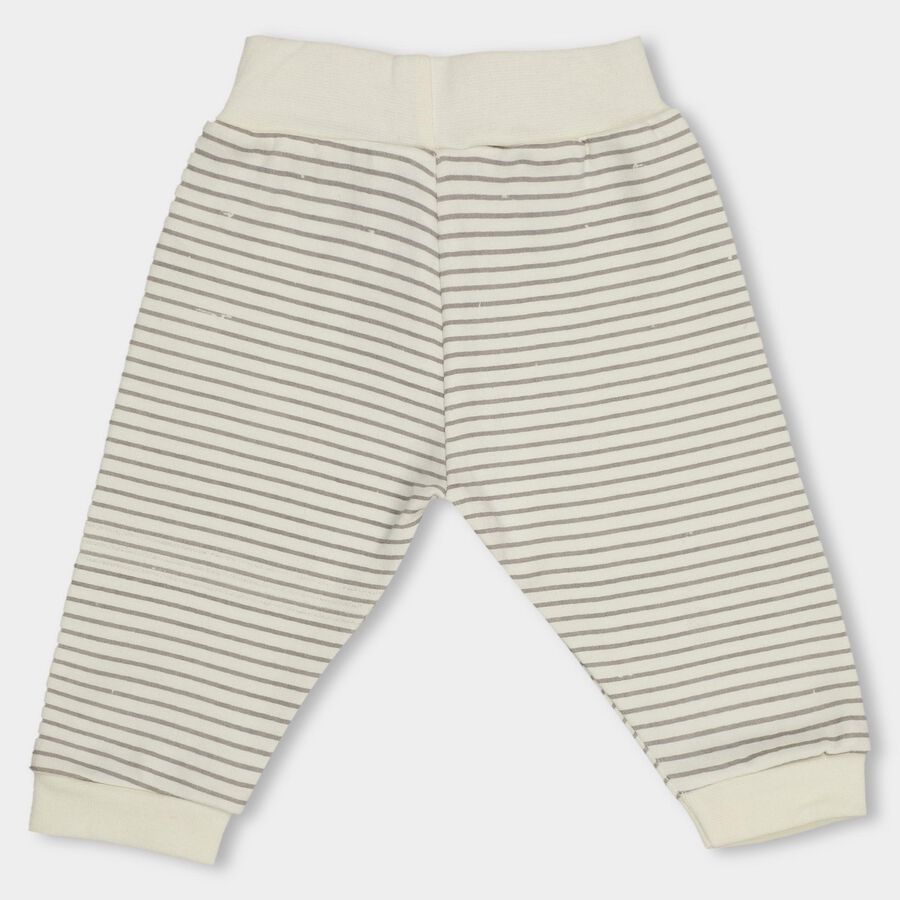 Infants' 100% Cotton Pyjama, Off White, large image number null
