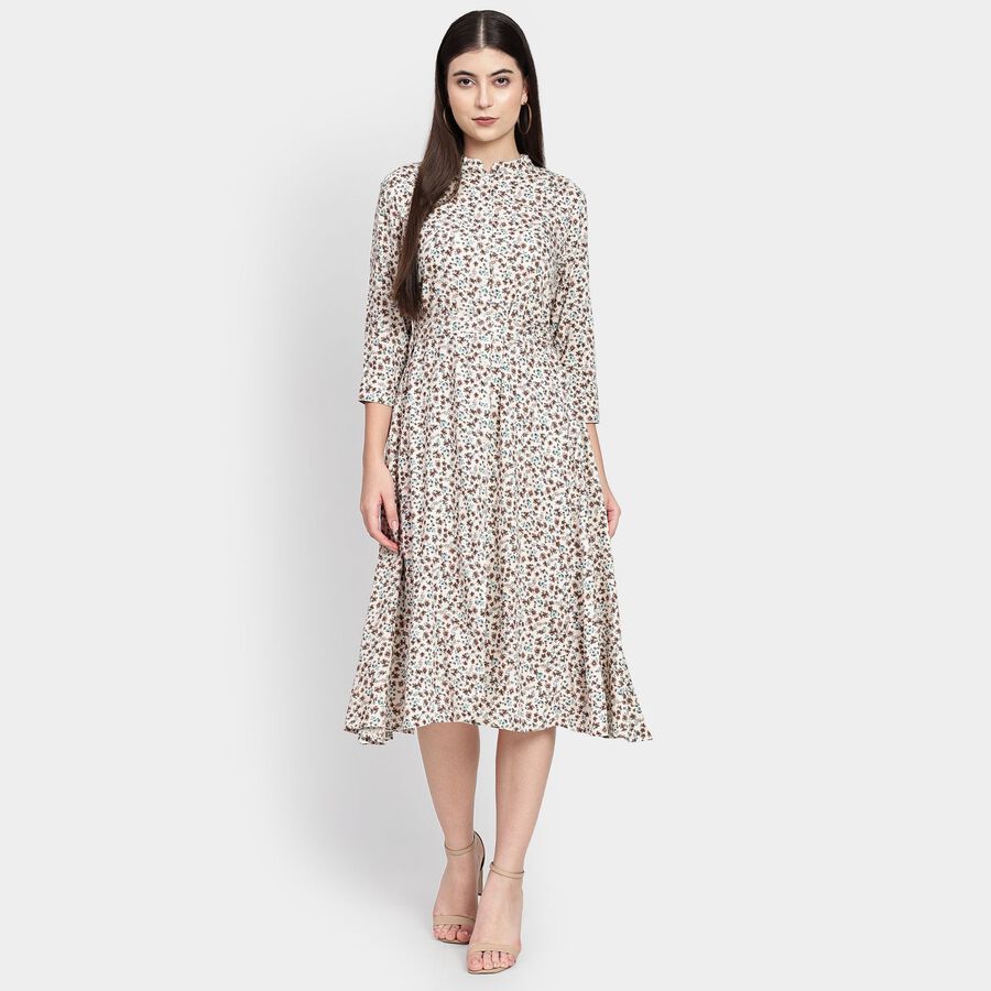 Ladies' Dress, गहरा पीला, large image number null