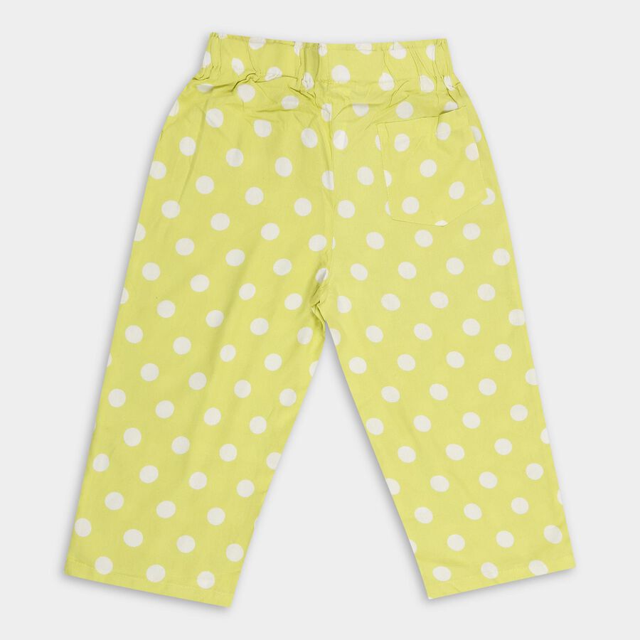 Girls' Capris, Light Green, large image number null