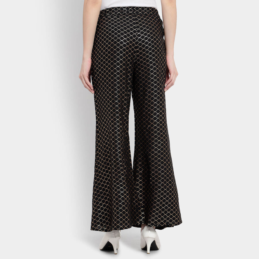 Printed Palazzo, Black, large image number null