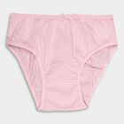 Girls' 100% Cotton Panty, White, small image number null