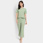 Ladies' Night Suit, Light Green, small image number null