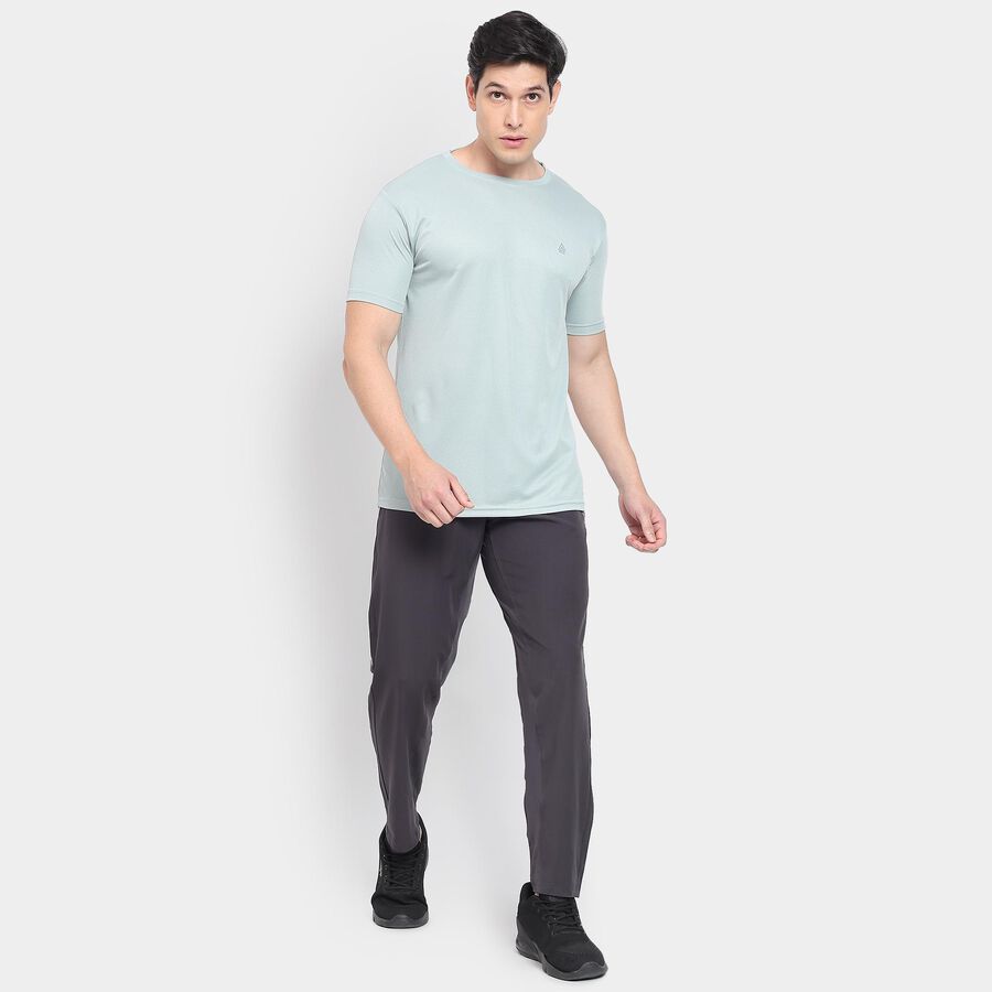 Men's Track Pants, गहरा ग्रे, large image number null