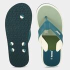 Women's Green Toe-Post Flip-Flop Slippers, हरा, small