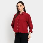 Ladies' Shirt, Maroon, small image number null