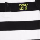 Boys' 100% Cotton Collar Half Sleeves T-Shirt, Black, small image number null