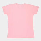 Girls Cotton T-Shirt, Pink, small image number null