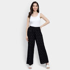 Printed Palazzo, काला, small image number null