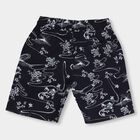 Boys' 100% Cotton Cross Pocket Bermuda , Navy Blue, small image number null