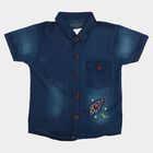 Boys' Casual Shirt, हल्का नीला, small