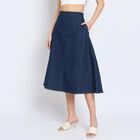Ladies' Skirt, गहरा नीला, small image number null