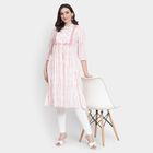 Ladies' 100% Cotton Kurta , गुलाबी, small image number null