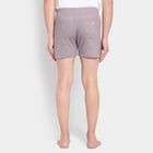 Cotton Inner Elastic Boxers, Dark Grey, small image number null