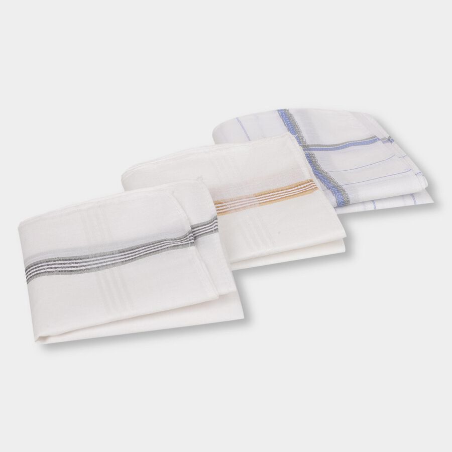 Men's Hanky , Light Blue, large image number null