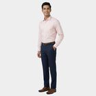 Men Pink Classic Formal Shirt, Pink, small