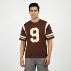 Men's Drifit T-Shirt, भूरा, small