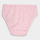 Girls' 100% Cotton Panty, White, small image number null