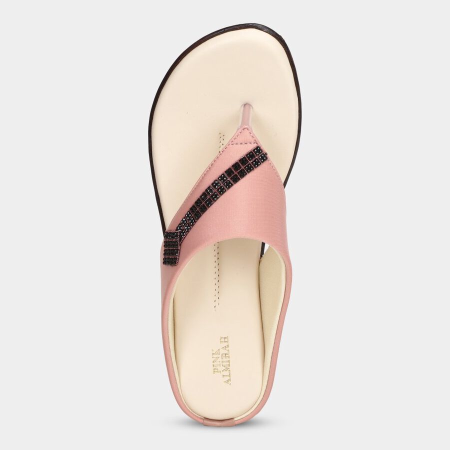 Womens Sandals, Peach, large image number null