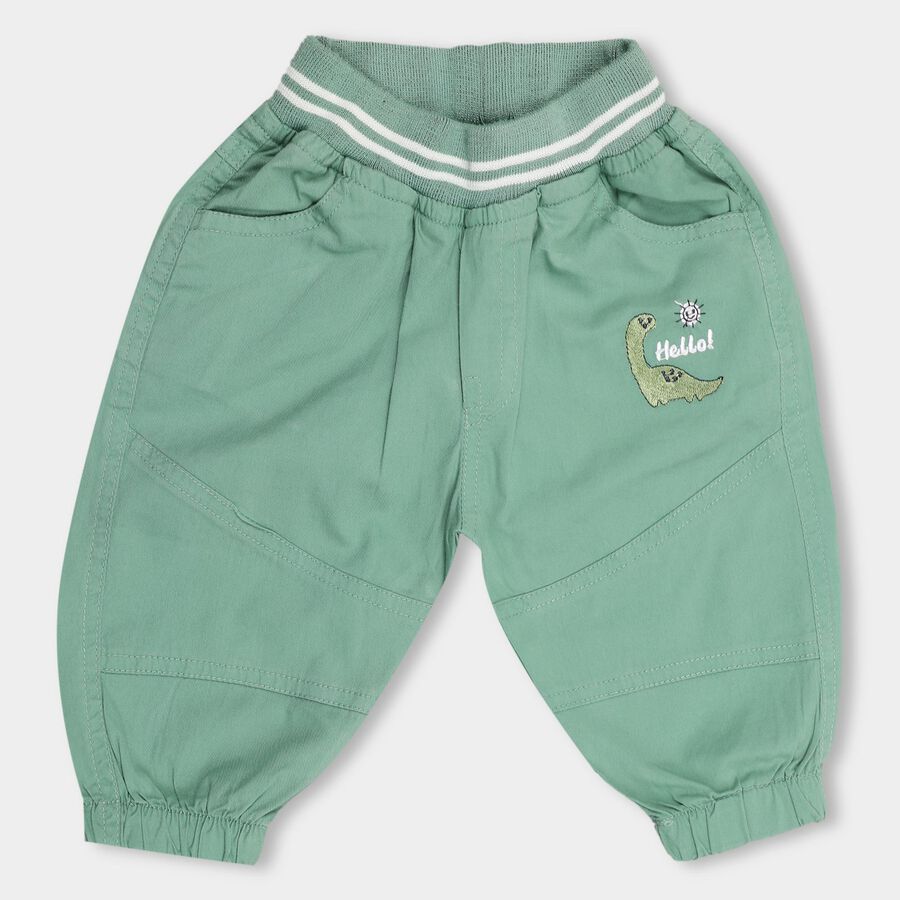 Infants' 100% Cotton Cotton Trousers , Olive, large image number null